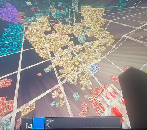 Hey, I wasnt playing for like 3-4 years is this the average vein at the last version or just a weird world gen?