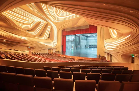 Theater in the city of Changsha, China