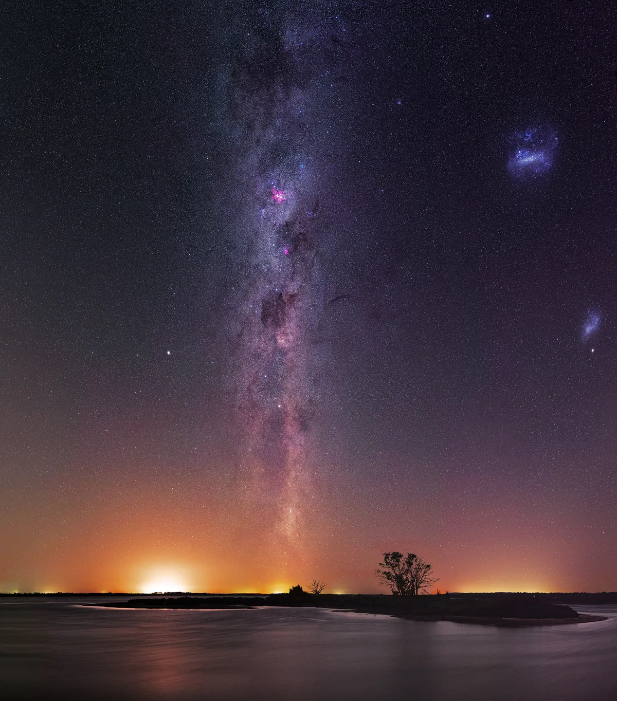 This is a 44 shot, 420MP image I took recently of the summer Milky Way at Island Point in Western Australia