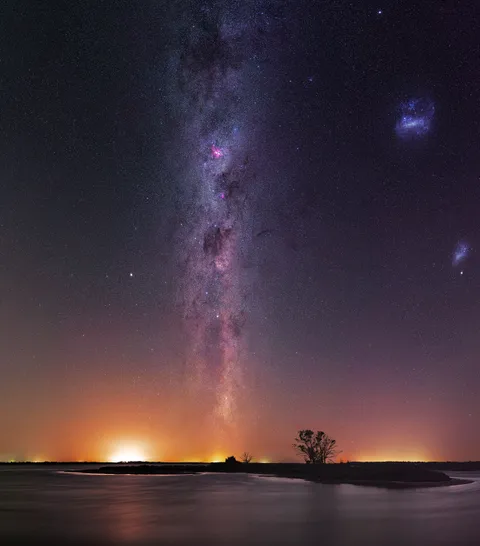 This is a 44 shot, 420MP image I took recently of the summer Milky Way at Island Point in Western Australia