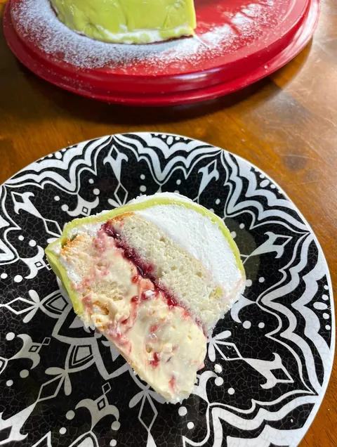 [homemade] Swedish Princess Cake - Prinsesstårta