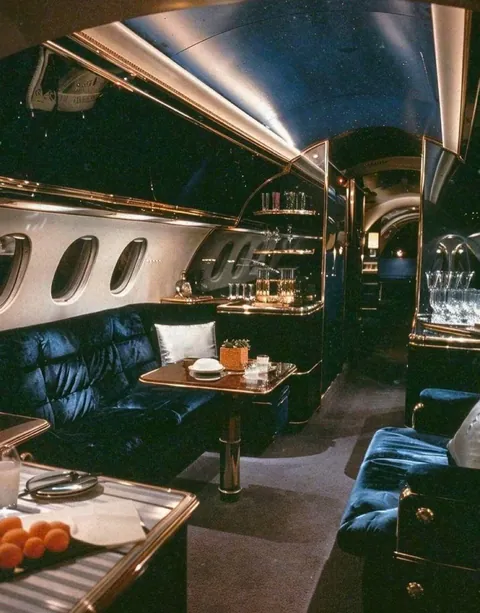 1980s private jet design
