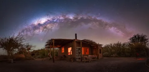 Our small home and our big one