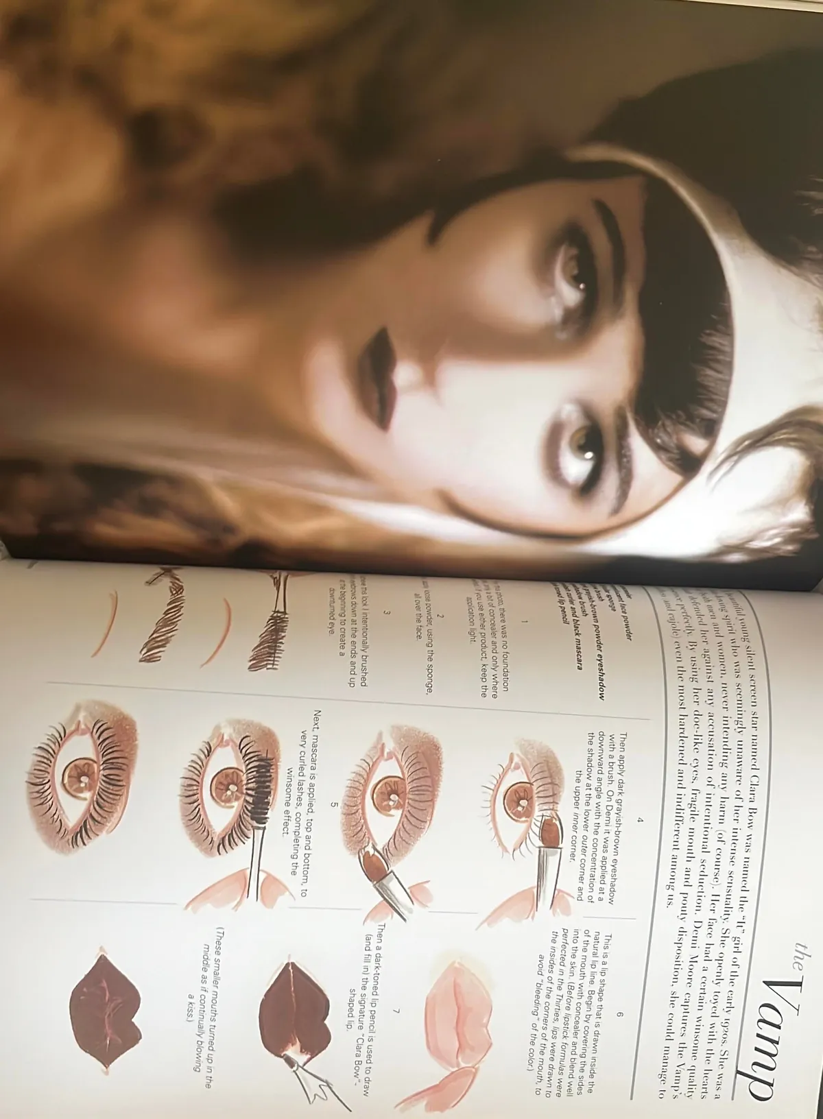 inspired by „The Vamp“ from Kevyn Aucoin‘s book