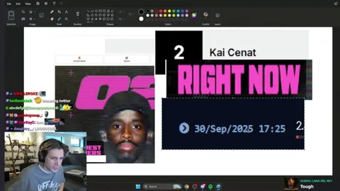 xQc calls out Complex for ranking Kai Cenat #2 streamer “right now” despite not streaming since Sept 2025