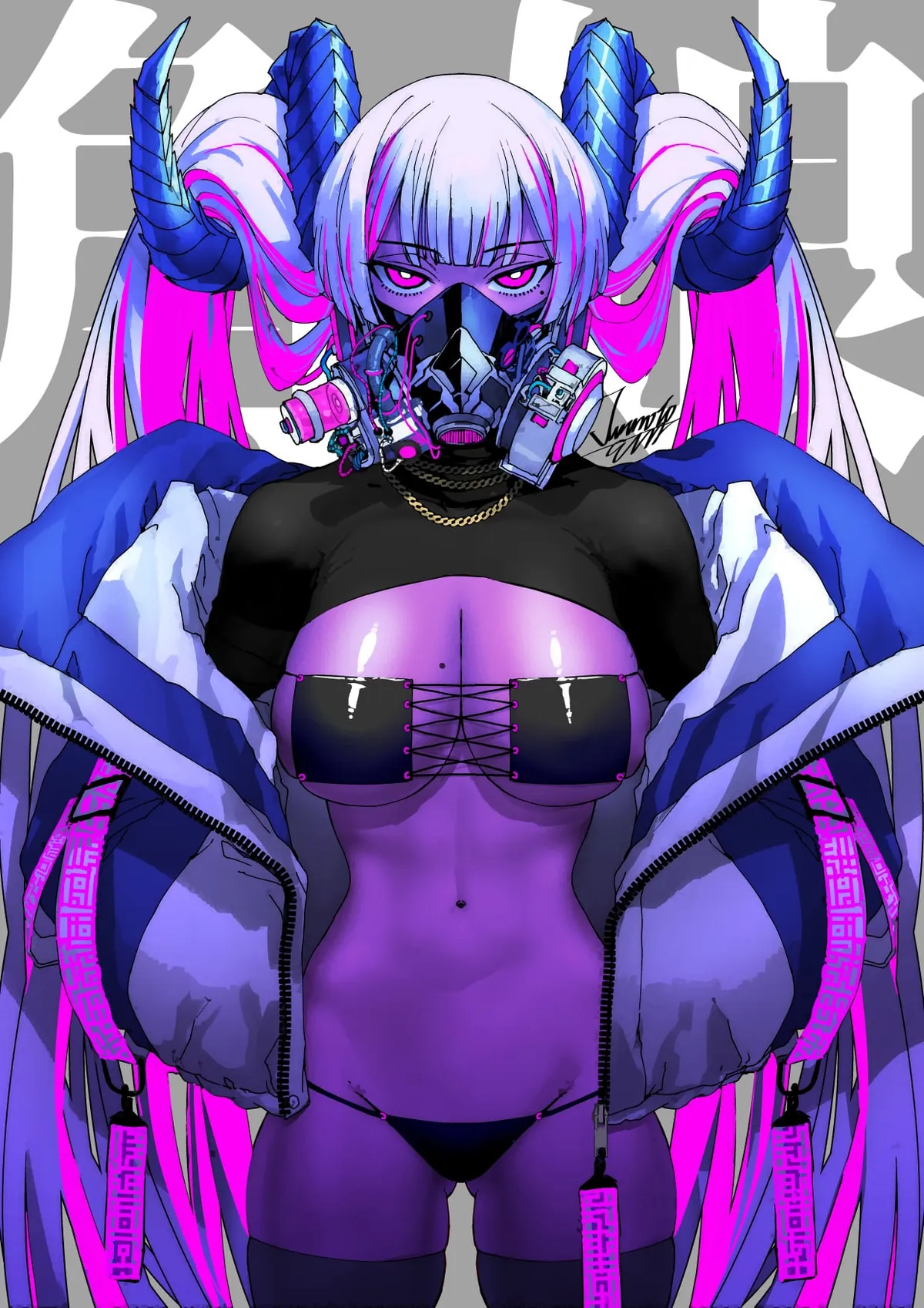 Demon girls ready to party