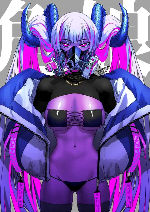 Demon girls ready to party