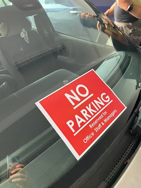 My brother’s 25y/o car was slapped with this while he was auditing a superyacht company