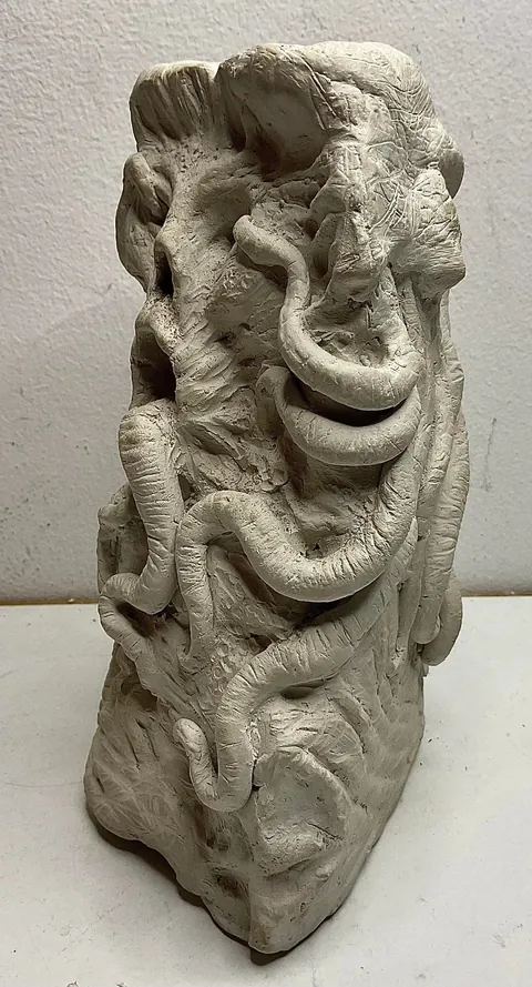 I sculpted Cthulhu.