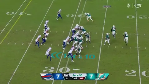 [Highlight] Tua throws his second interception of the night