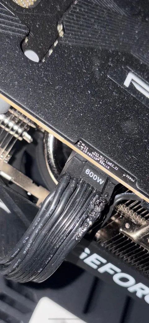 Gpu and cable burnt