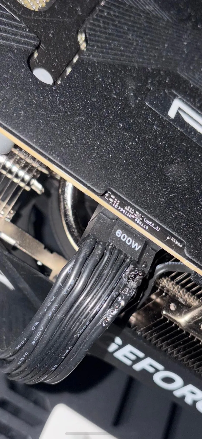 Gpu and cable burnt
