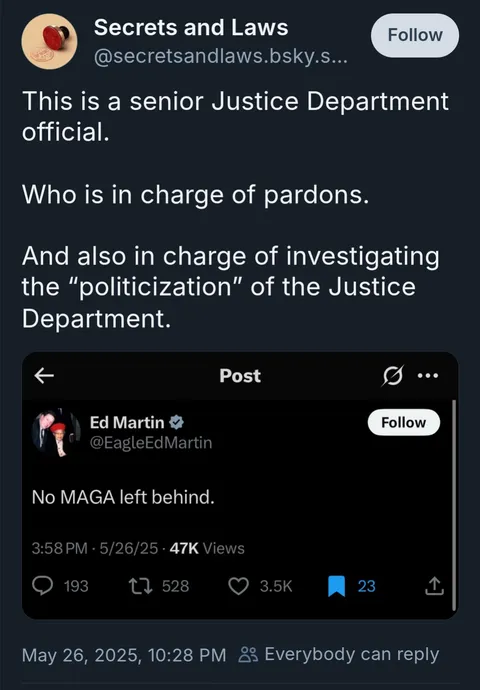 Every accusation was a confession.