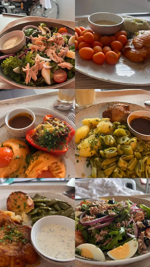 A few of my meals at a general hospital in the Netherlands