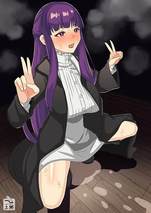 Magic submission stance [Frieren at the funeral]