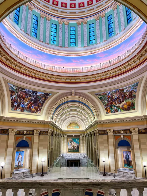 Visited the Oklahoma state capitol for the first time and was absolutely blown away