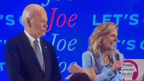 Jill Biden's husband did a great job!