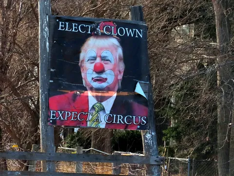 A sign in rural Nebraska.