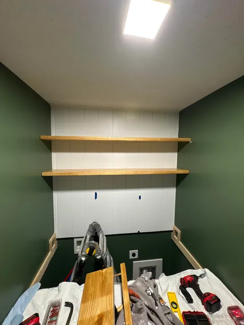 My Christmas present to my wife this year was renovating our laundry room. How did I do?