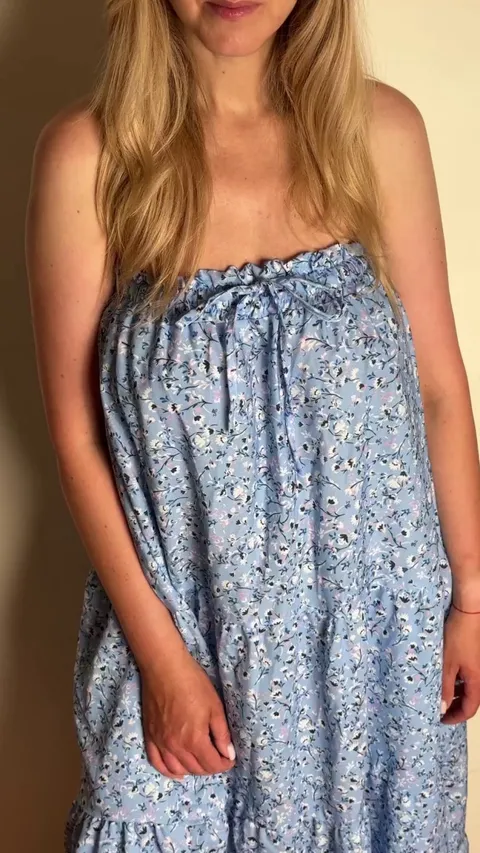 I don't need an excuse to show off my milf boobs