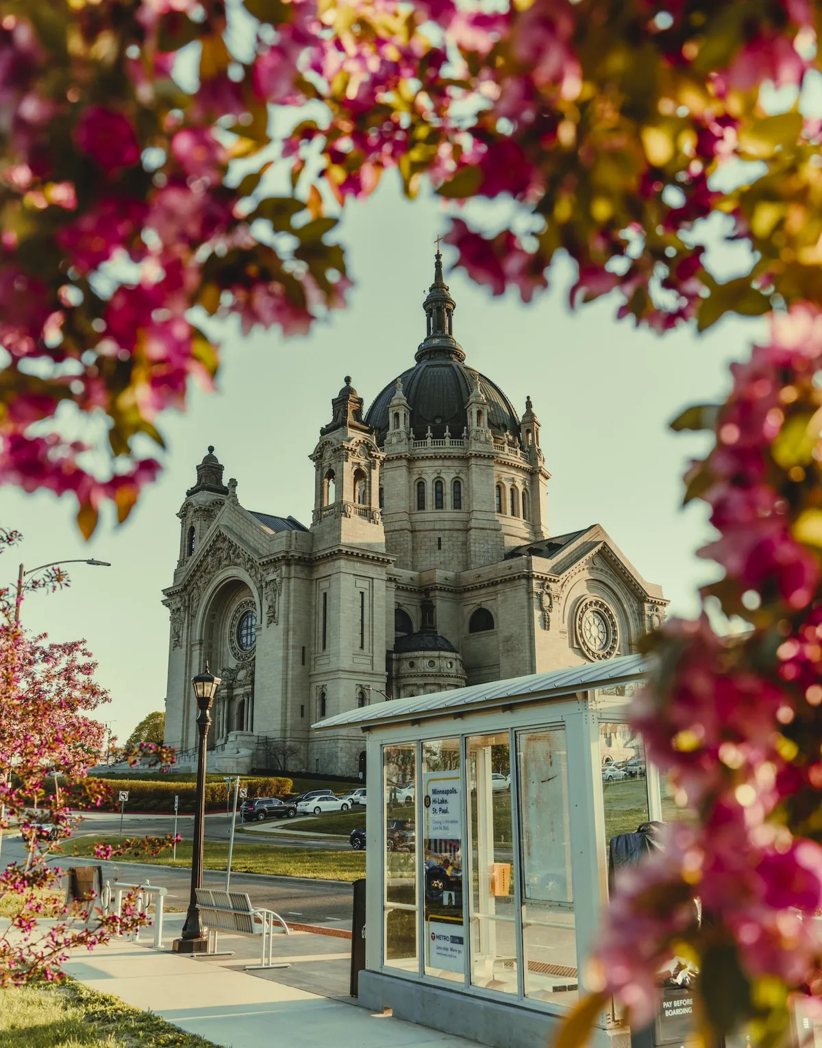 ITAP of the cathedral in St. Paul