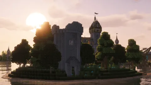 This castle took ~170 HOURS. Every room detailed!