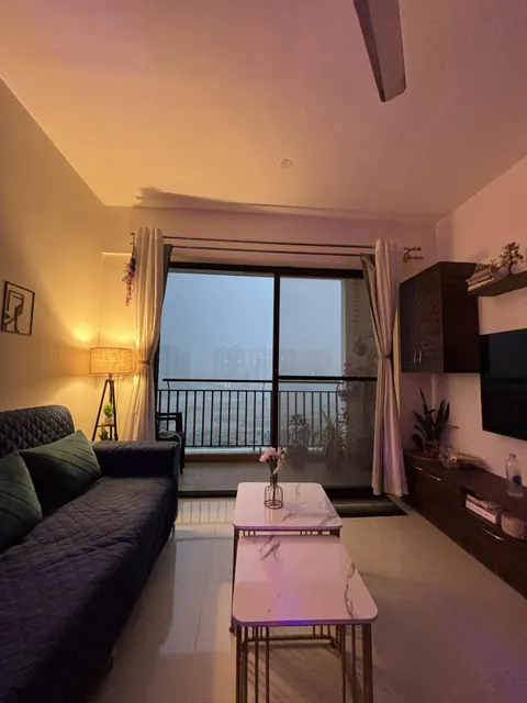 My cozy home during heavy rain! 