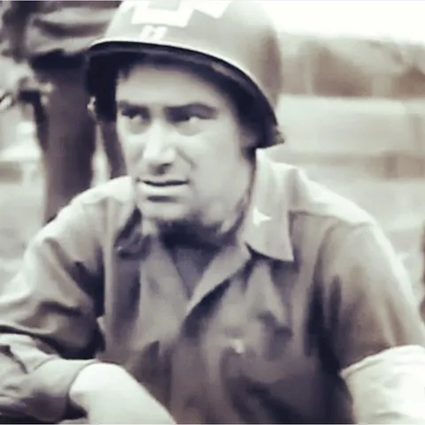 My Grandfather in Germany 1944, during/after the Battle of the Bulge. Pattons 3rd Army