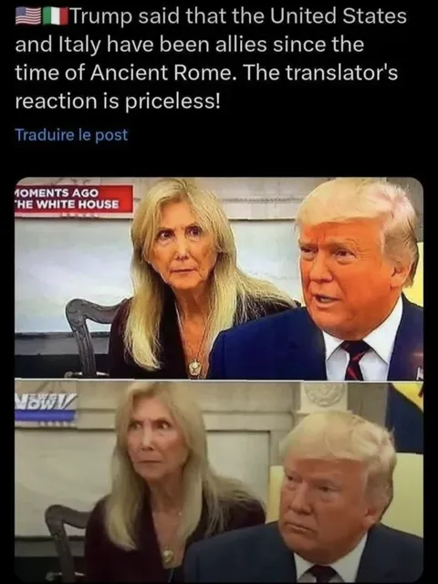 When you realize just how dumb the President of America really is