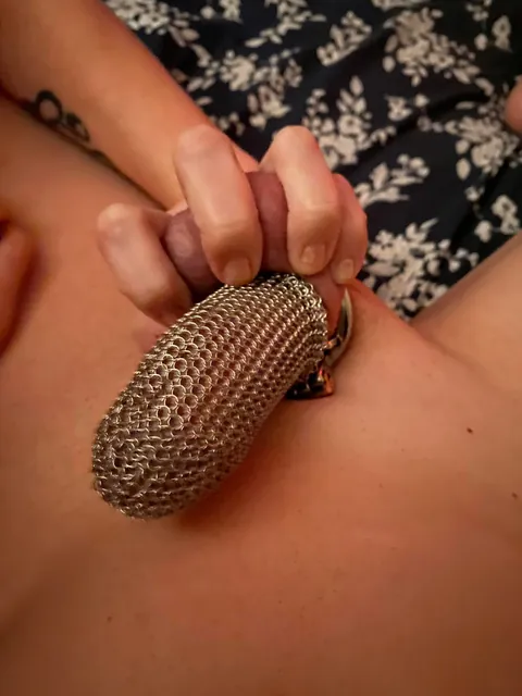 Chasity teasing
