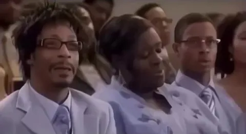 Kat made everyone break character.