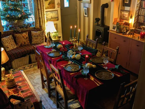 Christmas Day in our Cottage 🎄