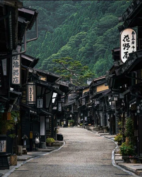 Preserved Edo period Neighbourhood in Japan.