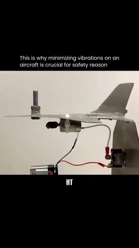 How vibrations affect aircrafts