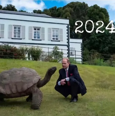 🔥 Jonathan the Tortoise is the oldest living land animal in the world.