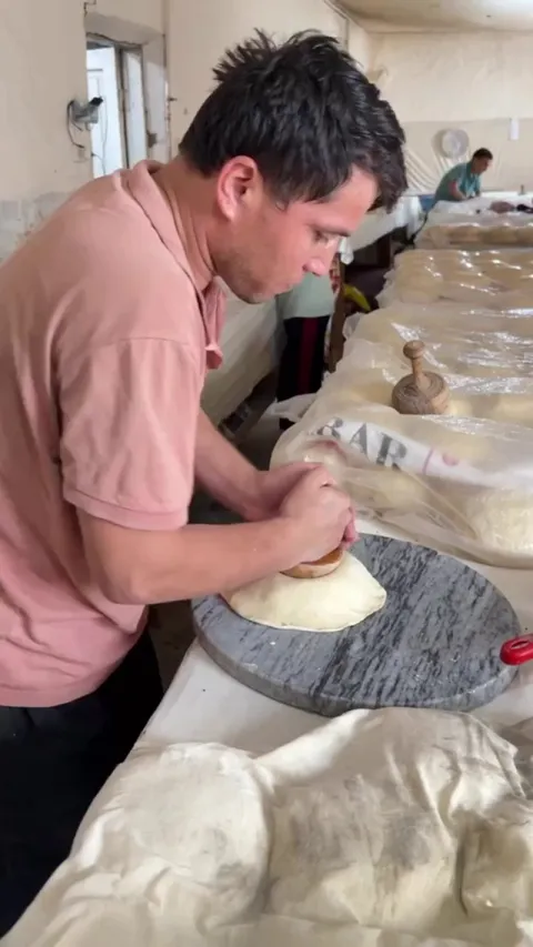 Samarkand bread from Uzbekistan