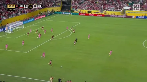Al Ahly counter attack vs. Inter Miami 90+8’