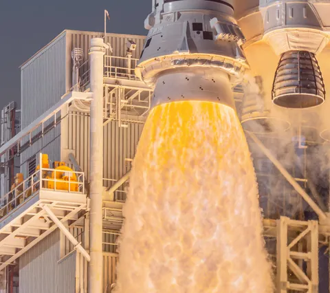 High-resolution capture of the Artemis II launch- the moment the SLS is clearing the tower, captured by a sound-triggered camera placed near the pad. By Andrew McCarthy