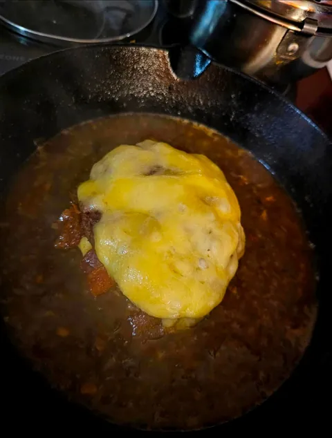 [Homemade] Burger &amp; Fries