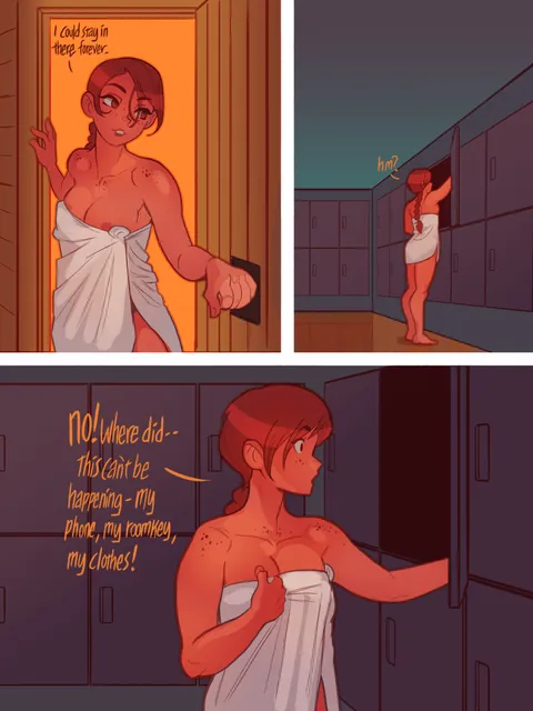 A trip to the spa did not go as planned