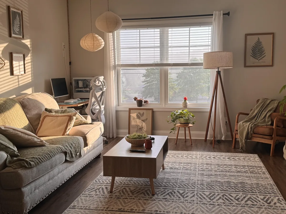 My apartment in the morning