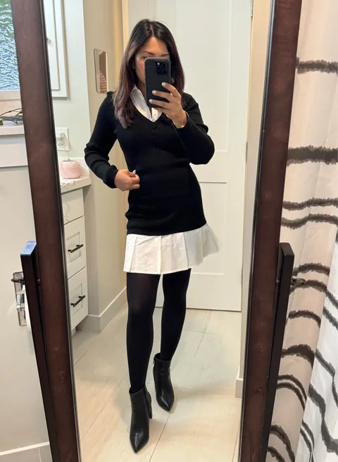 Friday’s work outfit. Happy hour later