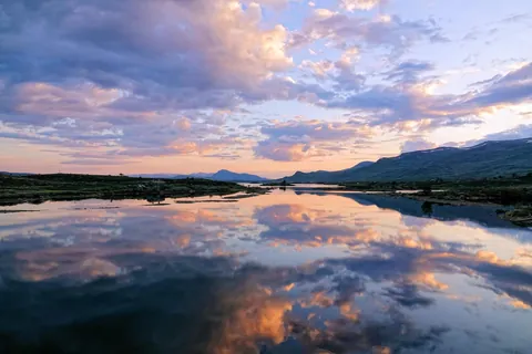 Jotunheim is a real place in Norway, and this week I went there on a road trip. [OC]