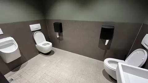 My gym renovated the locker room and the toilets.