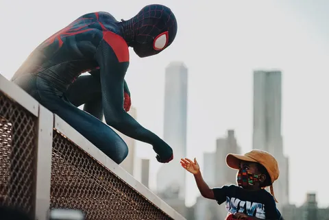 ITAP - NYC Protests x Spiderman