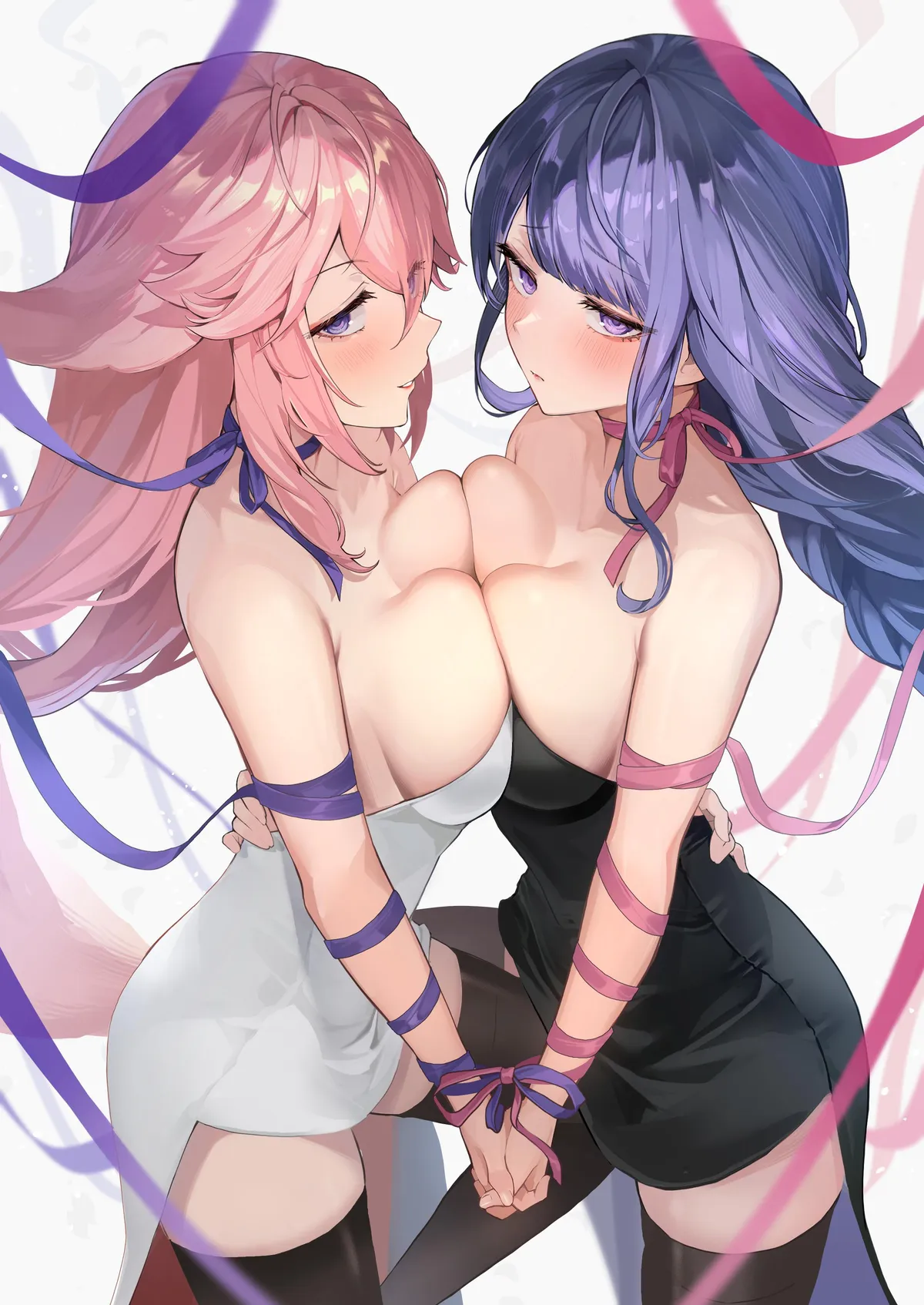 Day 74: The Shogun and her faithful familiar. (Genshin Impact) [Pi Tayuko]