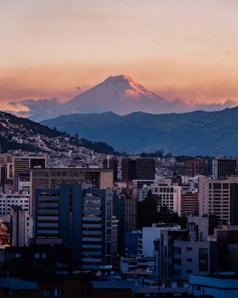 Lived in Quito for the past 2 months. Finally got around to snapping a photo of Cotopaxi from the roof of our apartment building.