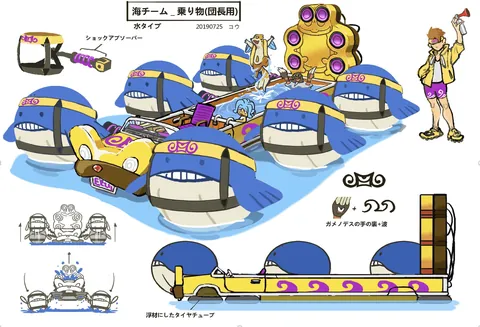 These early concepts of Team Star would make a pretty fun Elite 4