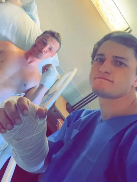 Kendell Cummings, a college wrestler who wrestled a Grizzly bear to save his friend Brady Lowry in the Shoshone National Forest in Cody, Wyoming in October 2022, Kendell was brutally mauled and bitten by the bear but eventually left Kendell alone, both survived and went on a full recovery.