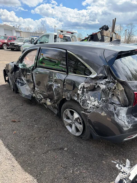 Told my mom who was borrowing my car this morning “bring it back in one piece!” Truck basically ran her off the road